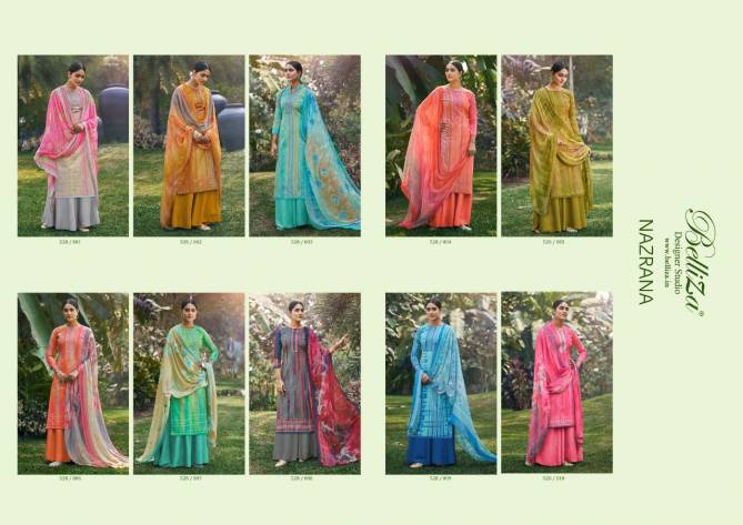 Belliza Nazrana 9 Latest Regular Wear Digital Printed Cotton Dress Material Collection